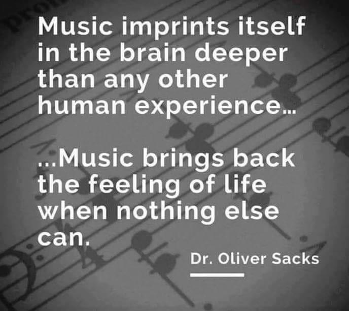 Oliver Sacks Quote on Music