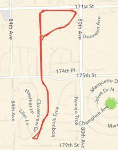 Tinley Park 5K GYRIG Route