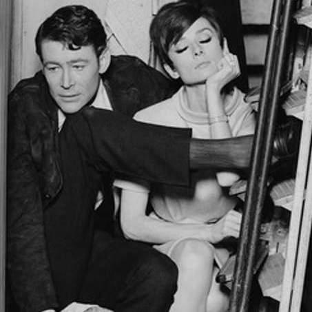 Peter O'Toole Audrey Hepburn in a closet