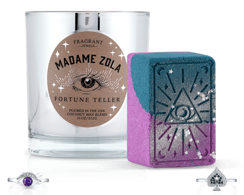 madame zola fortune teller bath bomb