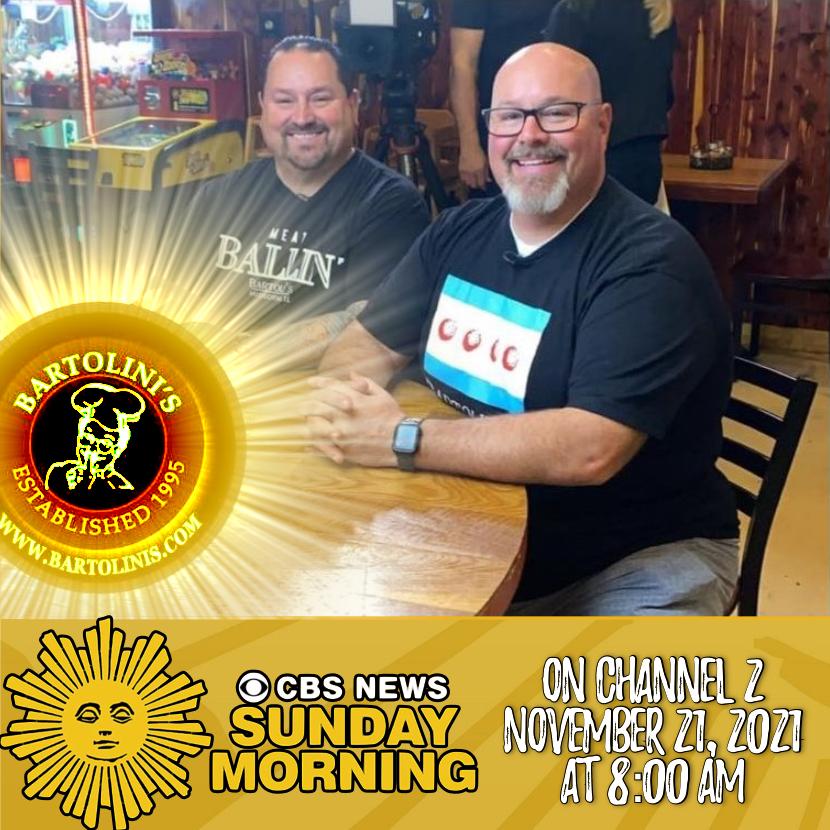 Dominic and Christopher Bartolini's on CBS Sunday Morning 11212021