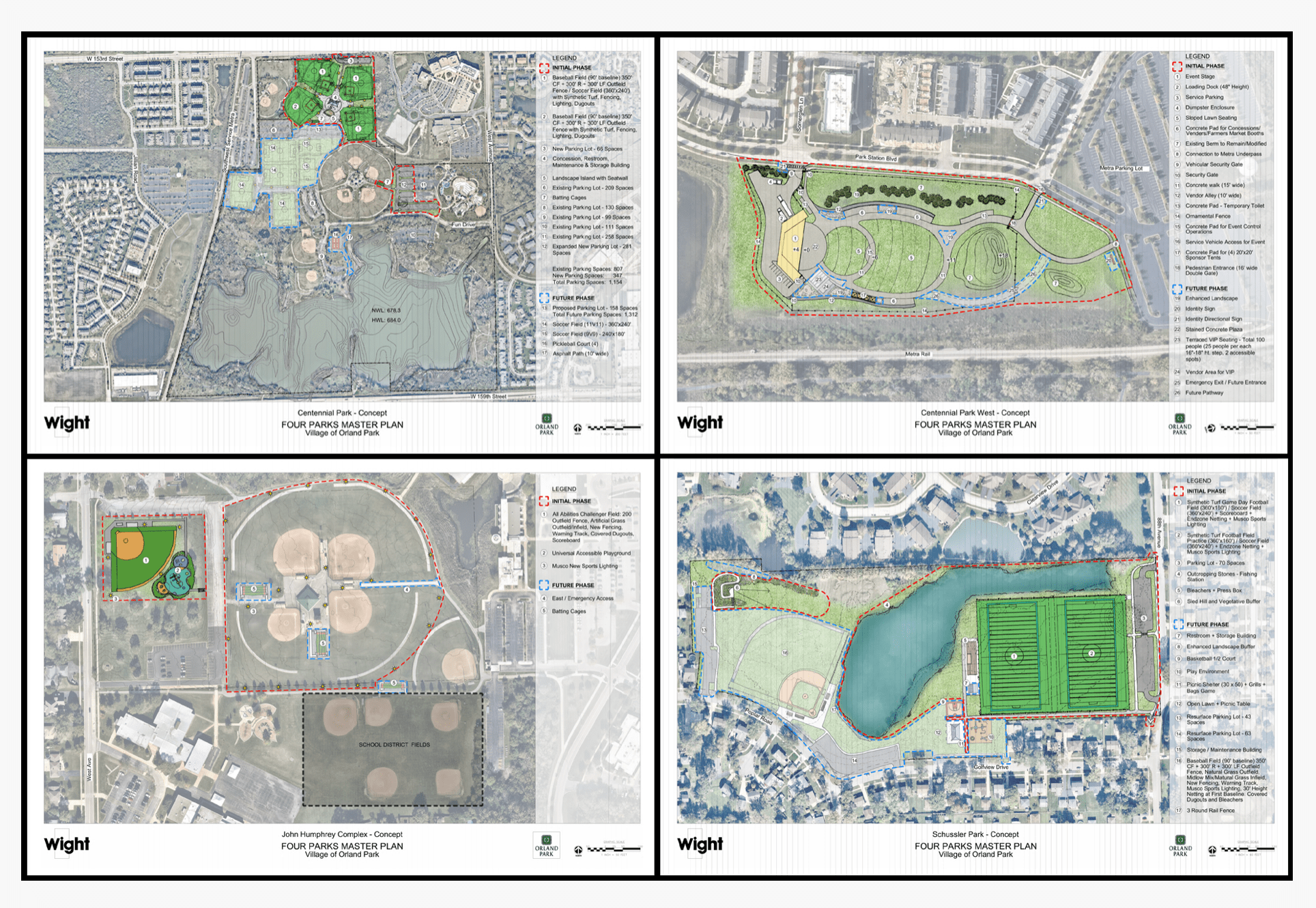 Schussler Park #1 Priority In Orland Park’s Major Improvements