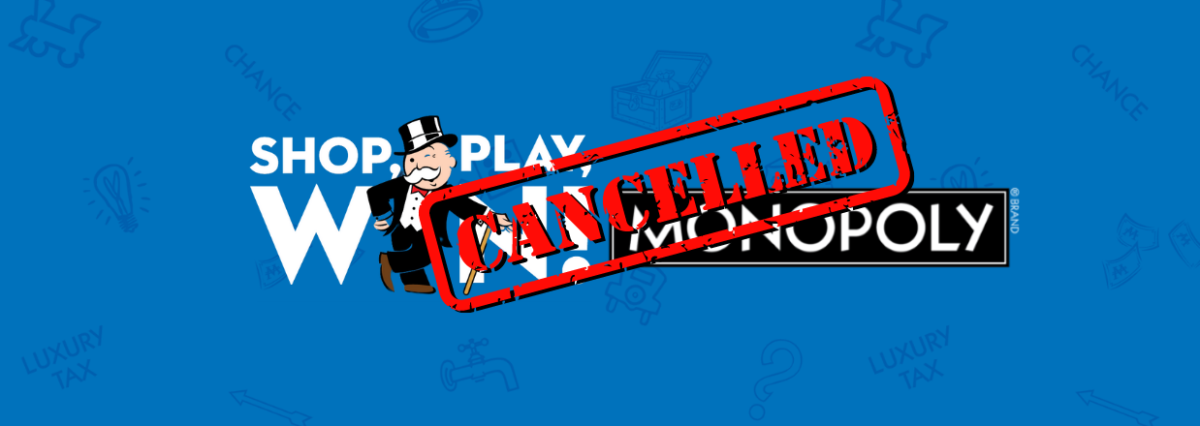 Shop Play Win Monopoly Jewel Osco Cancelled