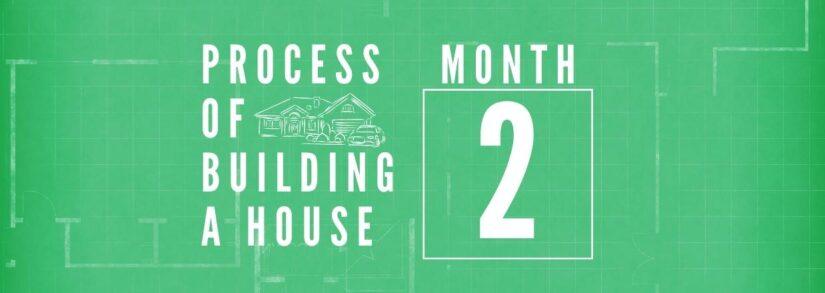 Process Of Building A House in Tinley Park: Month 2