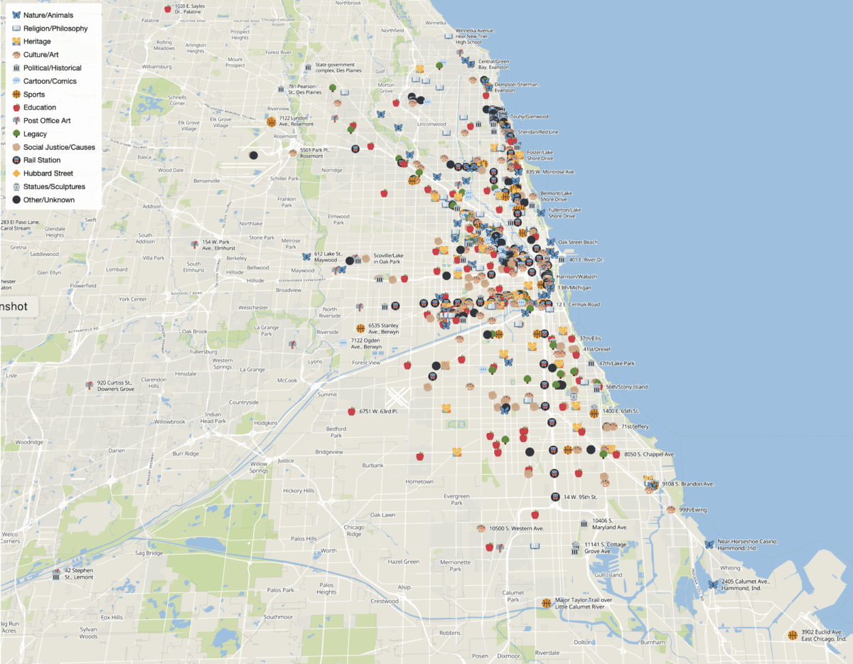 Murals In Chicago And Surrounding Towns An Interactive Map — Tinley