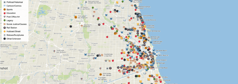 Murals In Chicago And Surrounding Towns – An Interactive Map