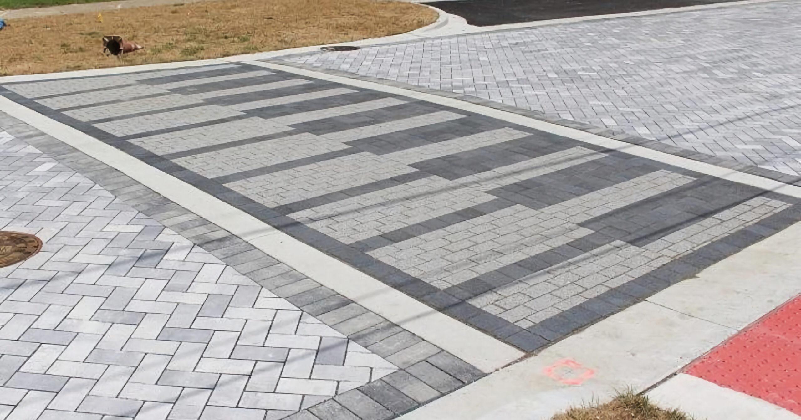 Tinley Park North Street Permeable Pavers Project - Piano Pavement