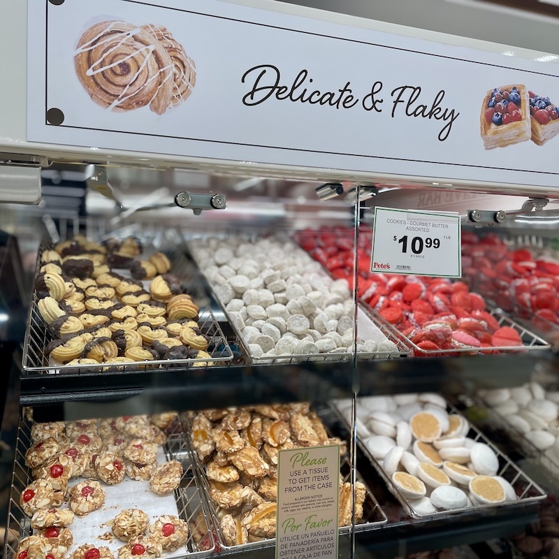 European Pastries at Petes Fresh Market