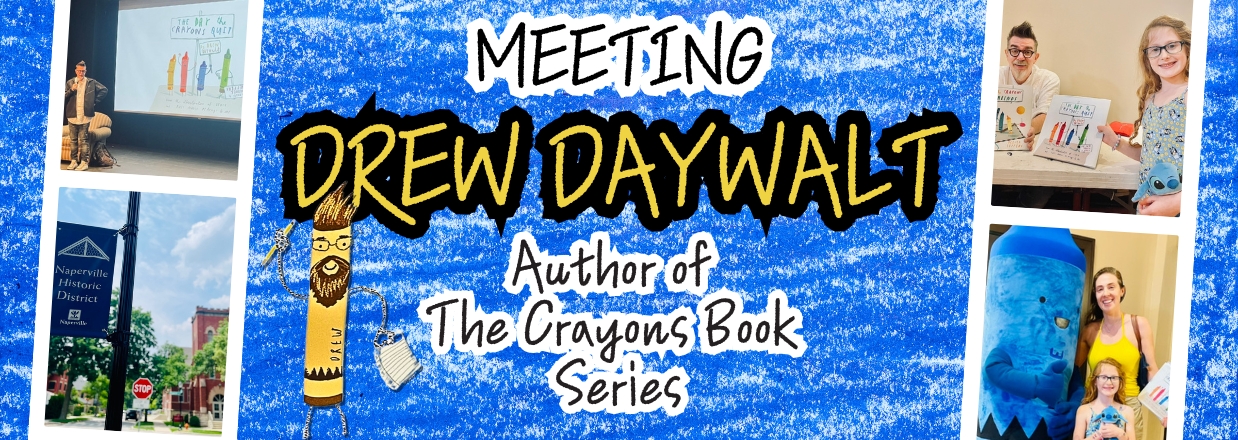Meeting Drew Daywalt, the Author of the Crayon Books for Children