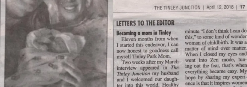Lots of Love For Tinley Park Mom’s First Born from the Tinley Junction and Silver Cross Hospital