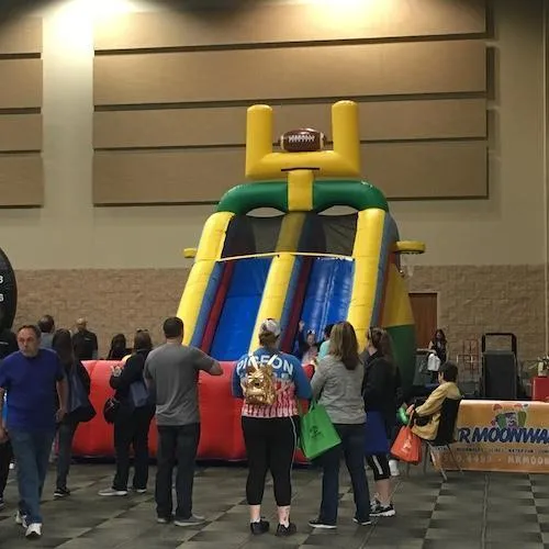 Inflattable Slide at Discover Tinley 2019