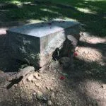 Above Ground Grave Bachelors Grove Cemetery