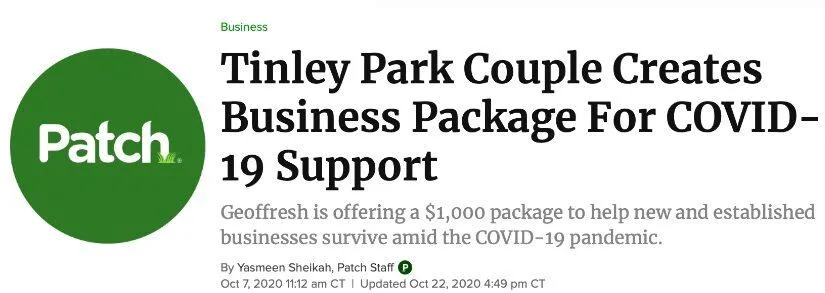 Tinley Park Mom’s Business Profiled In Patch For Altruistic Offering