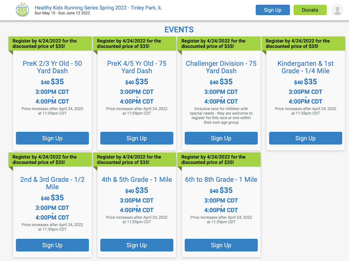 HKRS Tinley Spring 2022 Events and Prices - Screen Shot 2022-03-05 at 4.12.11 PM