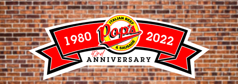 Special Deals For Pop’s Italian Beef’s 42nd Anniversary