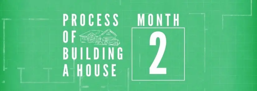 Process Of Building A House in Tinley Park: Month 2