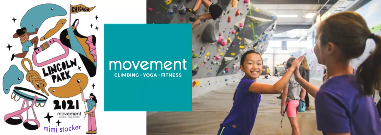 New Indoor Rock Climbing Spot for Chicagoland Kids: Movement