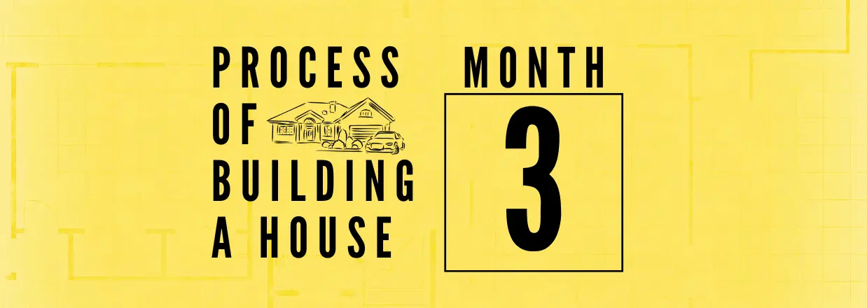 Process Of Building A House in Tinley Park: Month 3