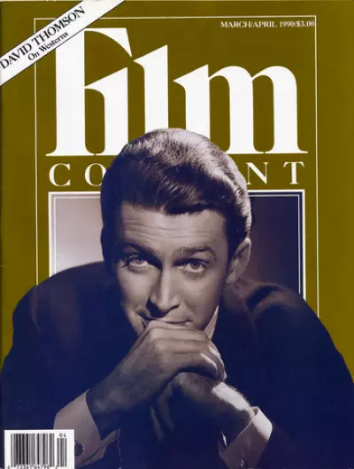 Cover of Film Comment Magazie March-April 1990 Issue - Jimmy Stewart