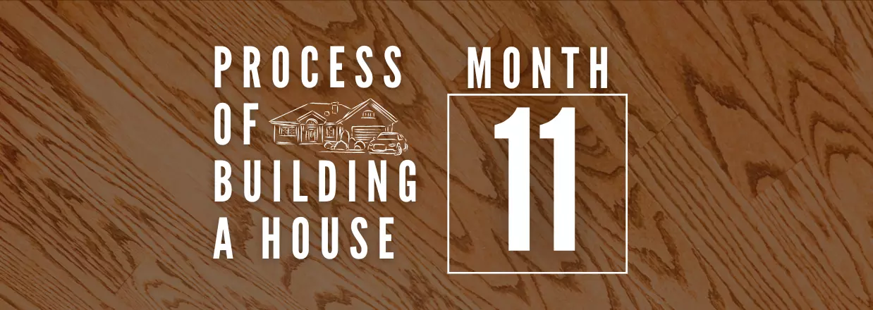Process Of Building A House in Tinley Park: Month 11