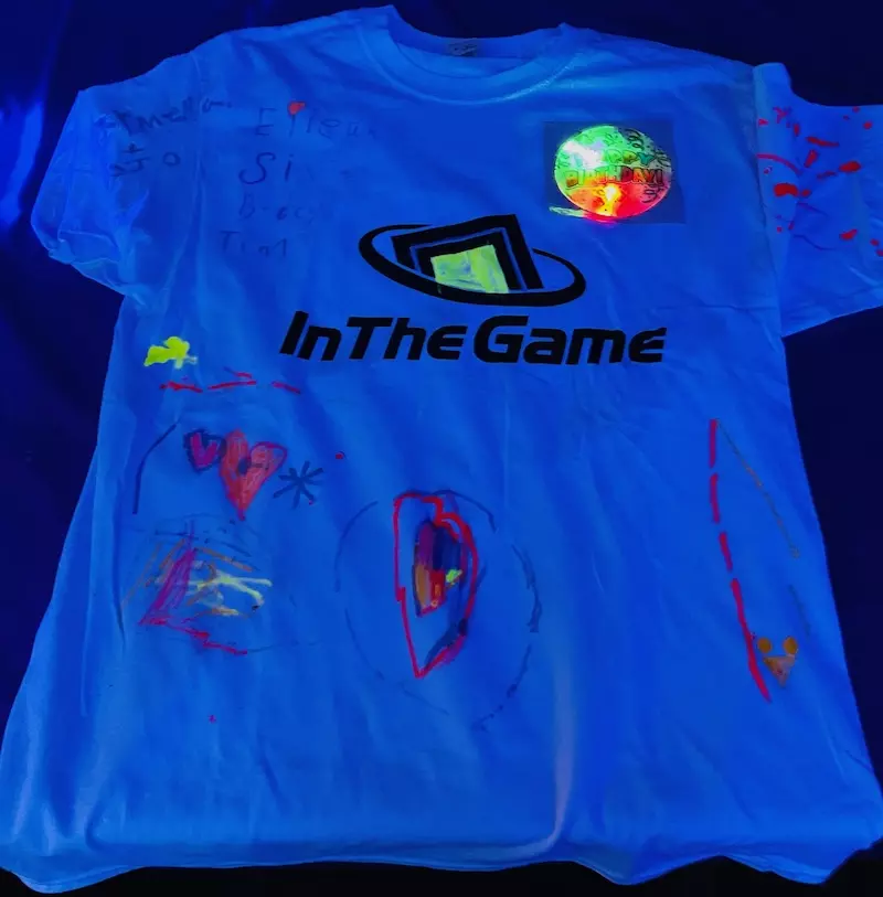 In The Game Glow Party Birthday T-Shirt