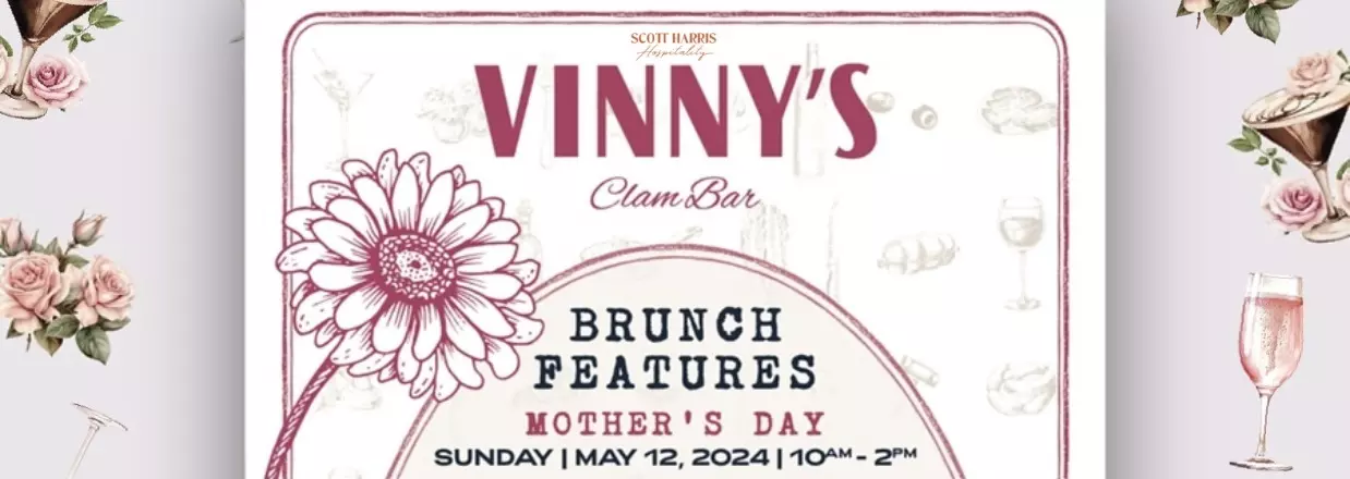 Mother’s Day Brunch at Vinny’s Clam Bar in Tinley Park, Chicago Suburbs